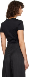 Mugler Black Pierced Baby T-shirt