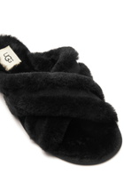 Ugg Scuffita Shearling Slippers Black