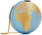Moschino Blue World Shoulder Bag