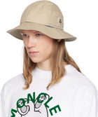 Moncler Genius Moncler x FRGMT Beige Reversible Bucket Hat
