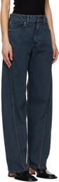 Eckhaus Latta Blue Bend Jeans