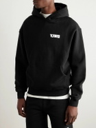 Y,IWO - Hardwear Logo-Print Cotton-Jersey Hoodie - Black
