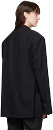 Martine Rose Black Wrap Blazer