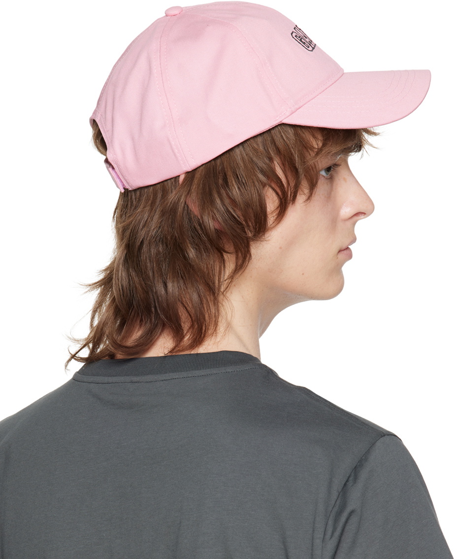GANNI Pink Software Cap