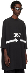 Balenciaga Black 360 Tubular Oversized T-Shirt
