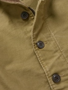 RRL - Bower Corduroy-Trimmed Cotton Jacket - Green