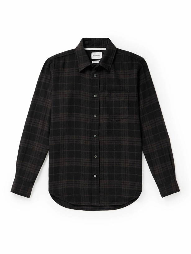 Photo: Norse Projects - Algot Checked Woven Shirt - Brown