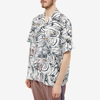 Wacko Maria x Tim Lehi Hawaian Shirt in White