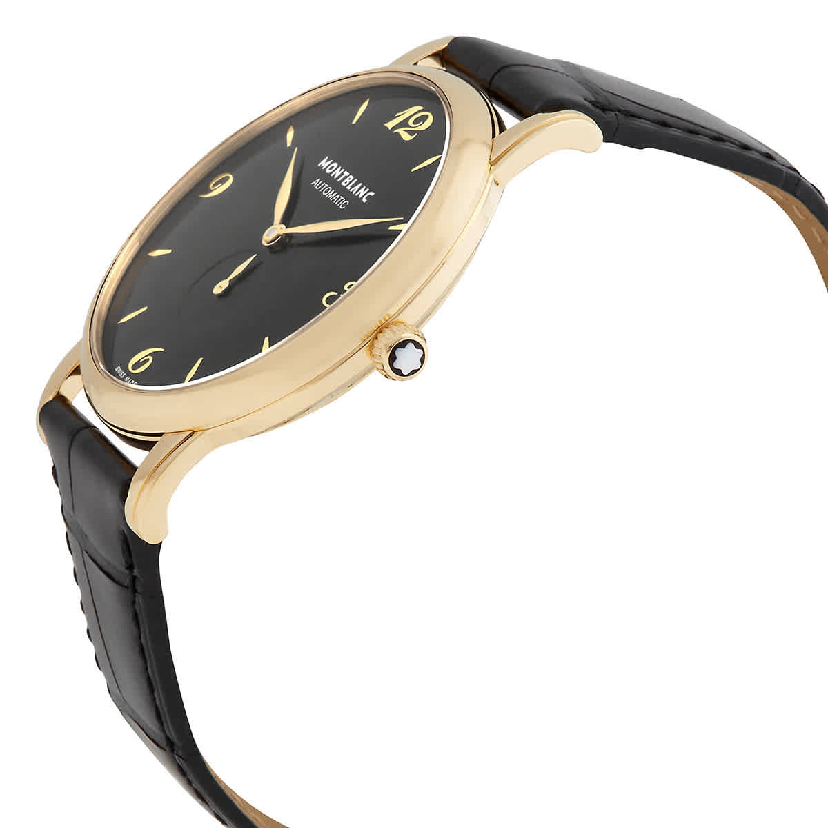 MontBlanc Star Automatic Black Dial Mens Watch 107340