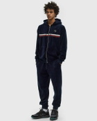 Sergio Tacchini DALLAS VELOUR ZIP HOODIE Blue Mens Track Jacket