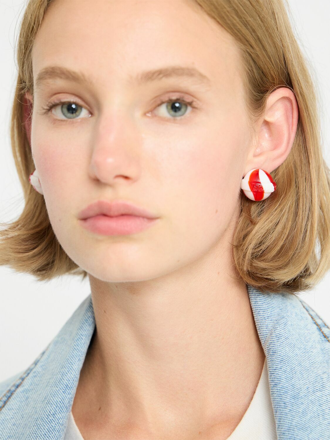 FIORUCCI Striped Mini Lollipop Earrings