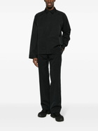BLAEST Black Standal Straight-LegTrousers