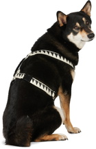 See Scout Sleep Off-White & Black Medium Nice Grill Standard Collar