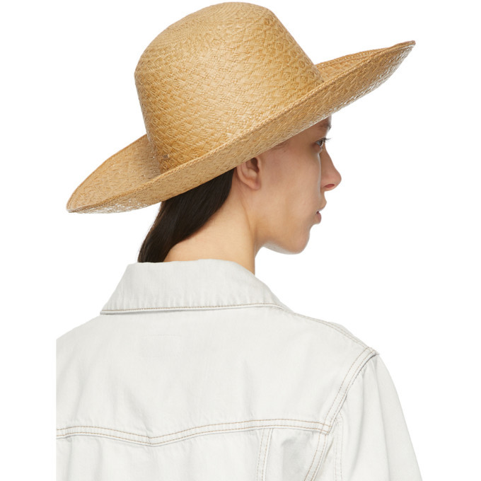 TRILBY HAT IN STRAW, Saint Laurent