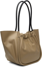 Proenza Schouler Taupe Large Ruched Tote