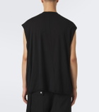 Rick Owens Dylan cotton gauze jersey top