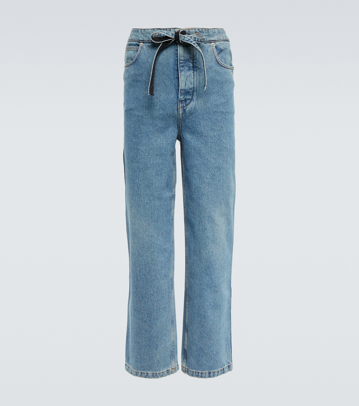 Loewe - Drawstring straight jeans Loewe
