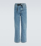 Loewe - Drawstring straight jeans