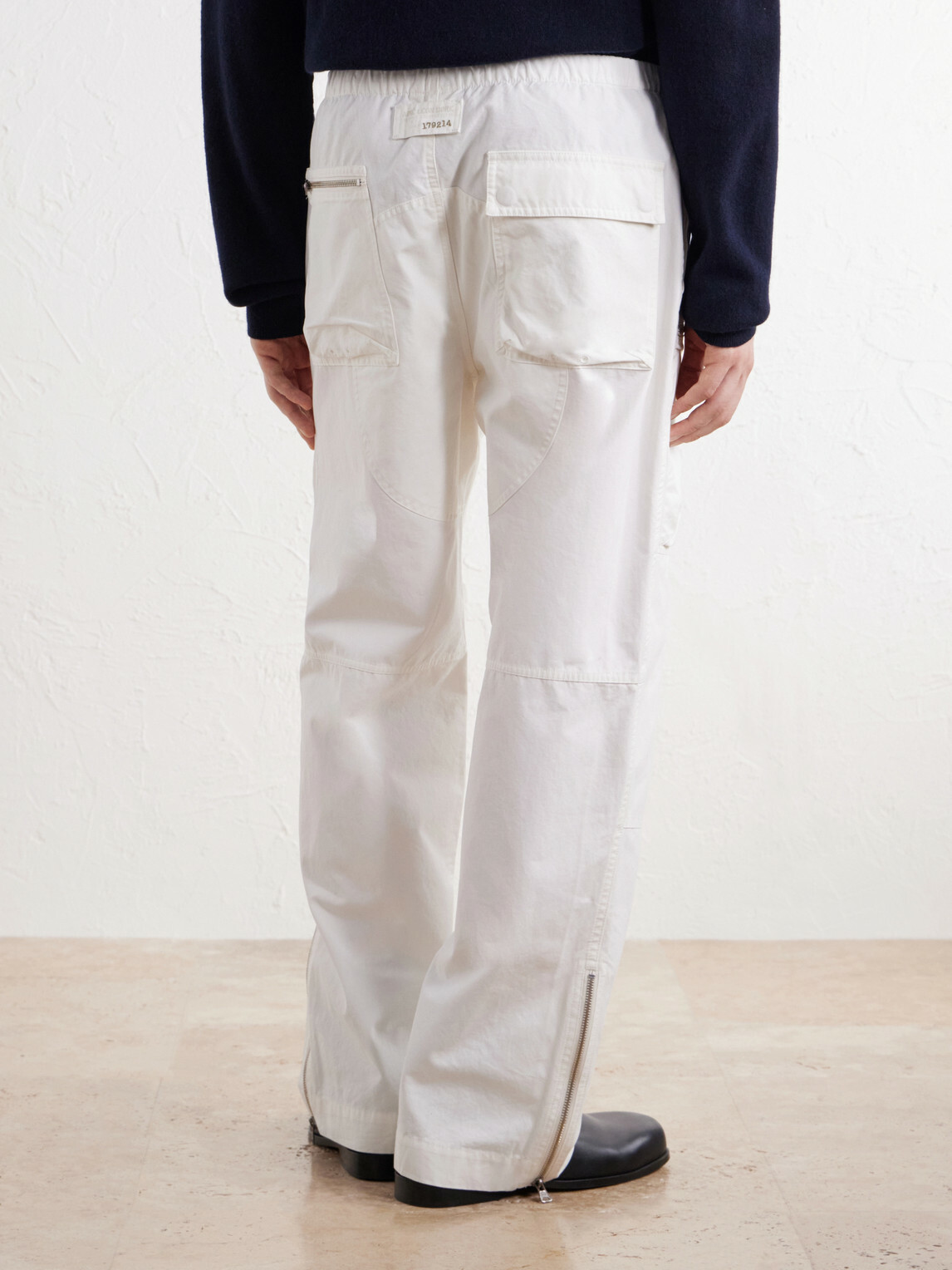 Aimé Leon Dore - Aviator Straight-Leg Cotton-Canvas Trousers - White