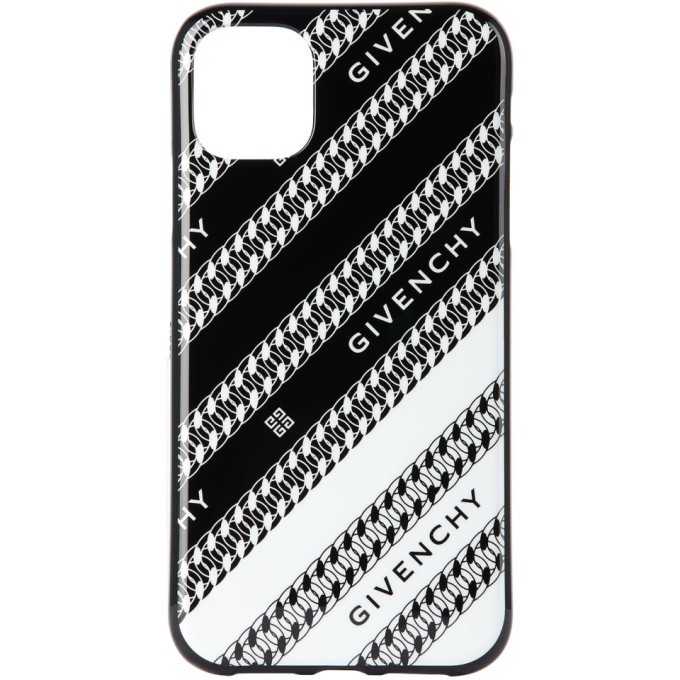 Photo: Givenchy Black and White Chain iPhone 11 Case