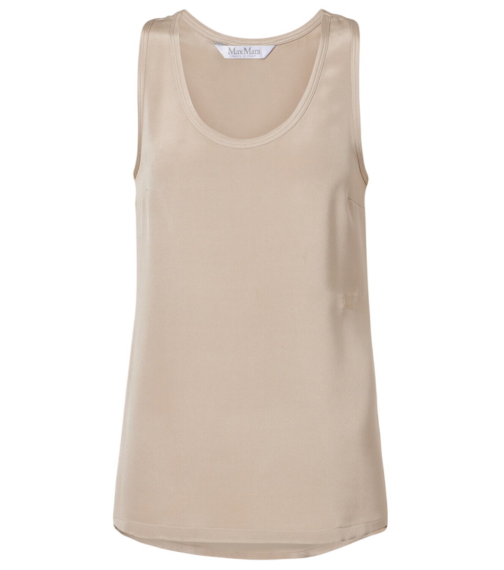 Photo: Max Mara Silk crêpe de chine top