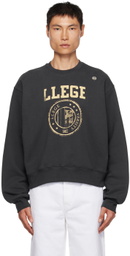 Recto Gray 'LLEGE' Sweatshirt