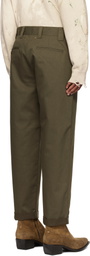 Golden Goose Khaki Golden Collection Trousers