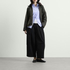 Barbour Women's Carville Wax Jacket in Fern/Shadow Classic