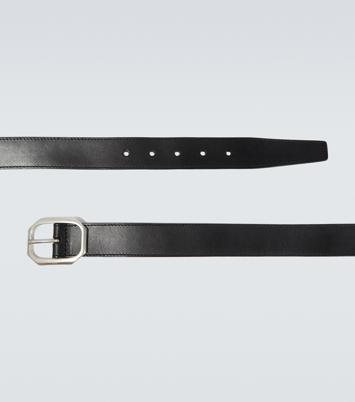 Saint Laurent Embellished Leather Belt - New in Dust Bag - The