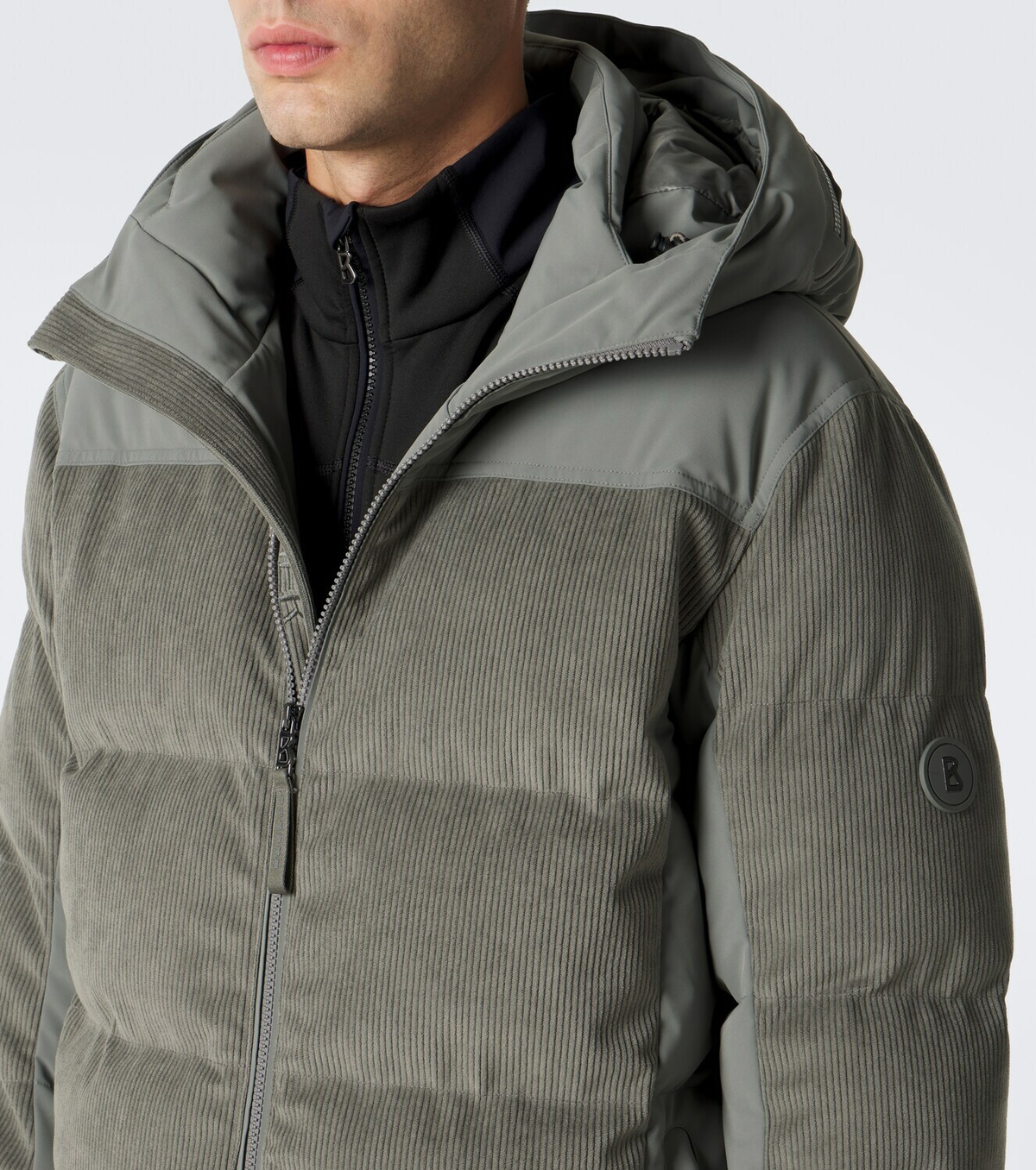 Bogner Corsin corduroy down ski jacket