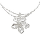 ELHANATI Silver Conie Vallese Edition Jardín Big Flower Pendant