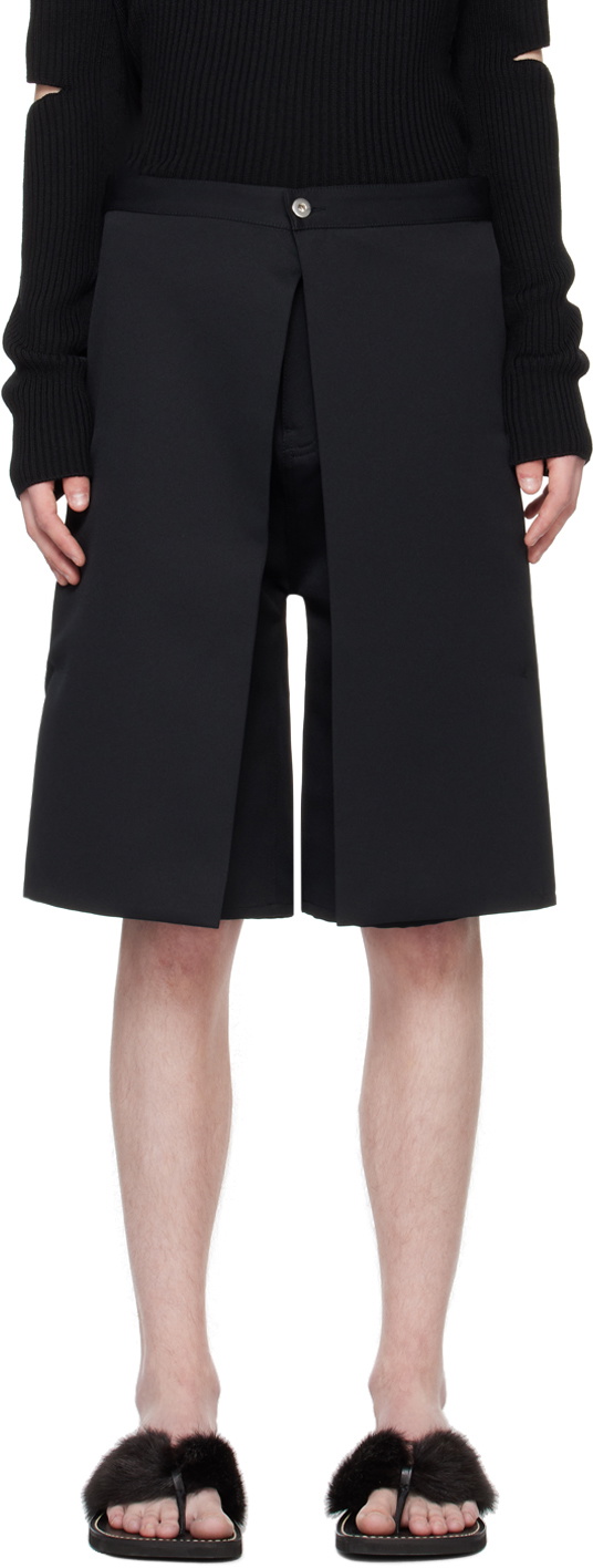 T/SEHNE SSENSE Exclusive Black Shorts