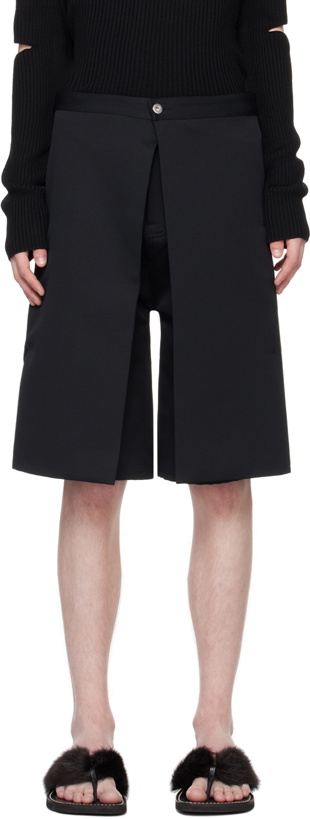 Photo: T/SEHNE SSENSE Exclusive Black Shorts