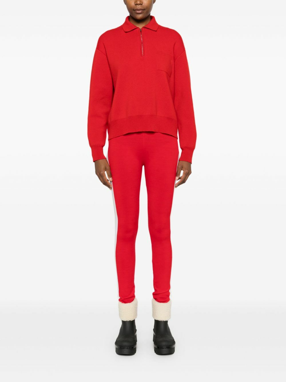 We Norwegians Red Voss Leggings