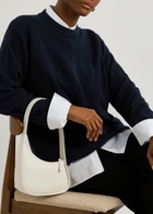 The Row Half Moon Leather Shoulder bag - Ivory - One Size
