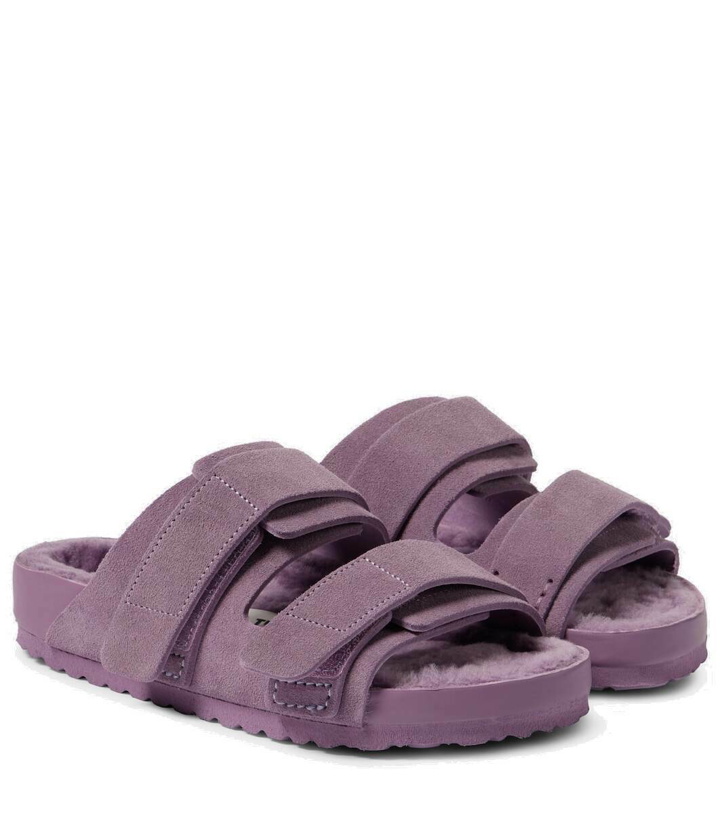 Photo: Birkenstock 1774 x Tekla Uji suede slides