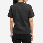 Adidas Women's 3 Stripe T-shirt in Black