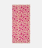 The House of Lyria Tormento floral linen tablecloth