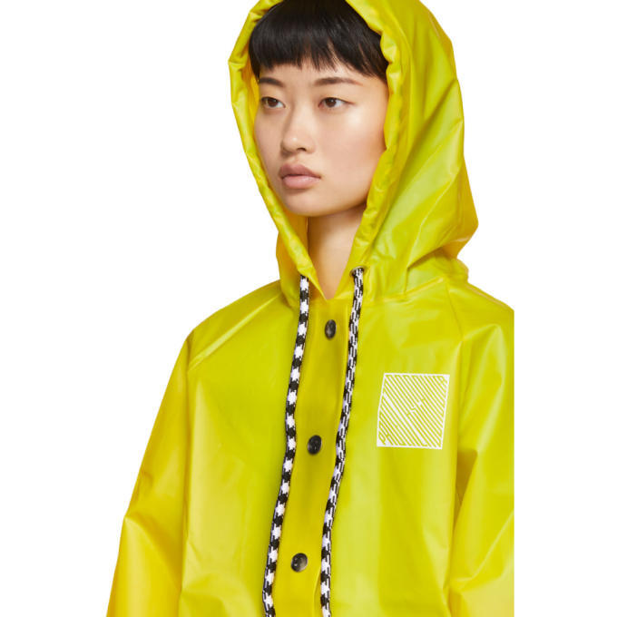 Proenza Schouler Yellow Care Label Rain Jacket Proenza Schouler