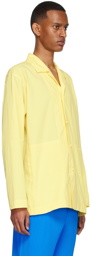 Homme Plissé Issey Miyake Yellow Polyester Shirt