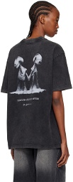 Han Kjobenhavn Black 'Aliens In Love' T-Shirt