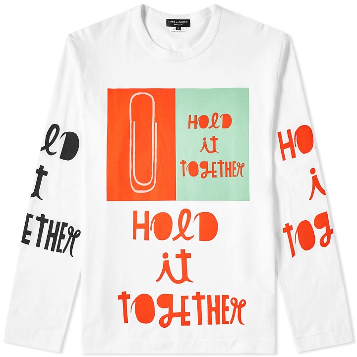 Photo: Comme des Garcons Homme Plus Long Sleeve Hold It Together Tee