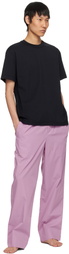 Tekla Black Sleeping T-shirt