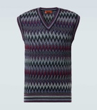 Missoni Zigzag wool sweater vest