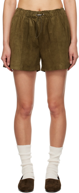 Photo: Carter Young Green A-Line Shorts