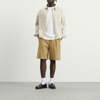 Bound Men's Wide Pleated Shorts in Camel