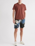 Folk - Assembly Straight-Leg Printed Linen Drawstring Shorts - Multi