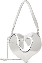 SIMONMILLER Silver Molded Heart Bag