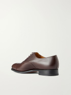 J.M. Weston - Cap Toe Leather Oxford Shoes - Brown