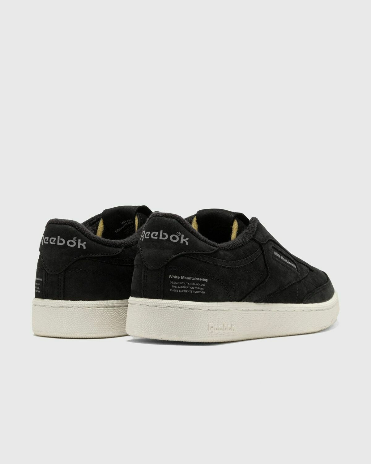 Reebok X White Mountaineering Club C 85 Black Lowtop Reebok